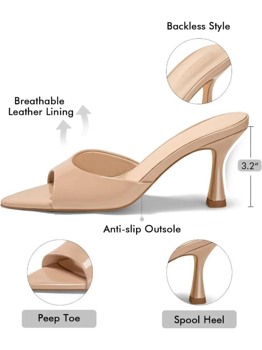 N/A pointed open